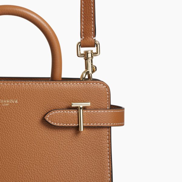 Emilie small handbag in grained leather - Image 2