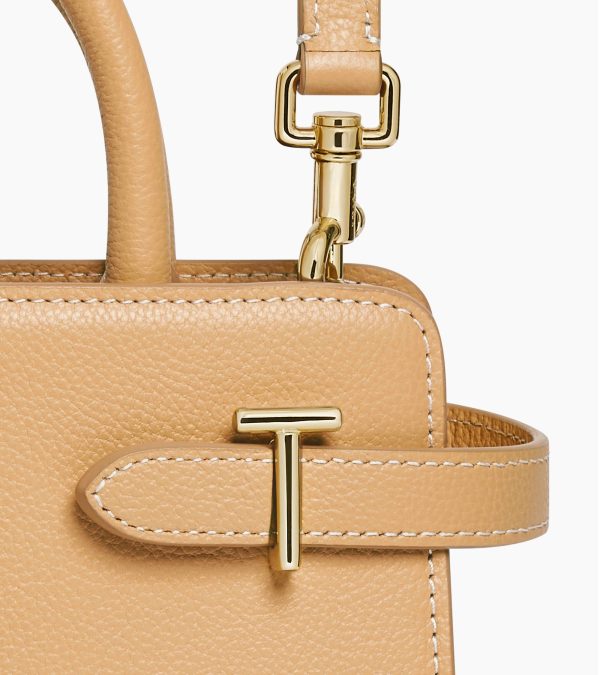 Emilie small handbag in grained leather - Image 2