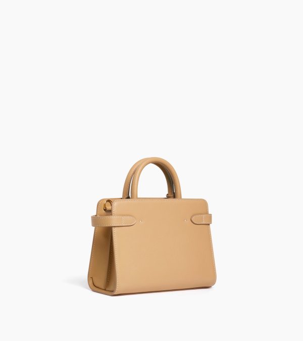 Emilie small handbag in grained leather - Image 3