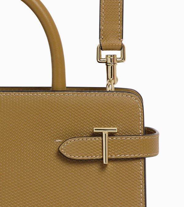 Emilie medium-sized handbag in signature T leather - Image 2