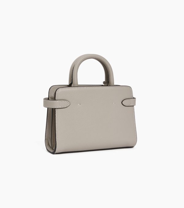 Emilie mini handbag in grained leather - Image 3