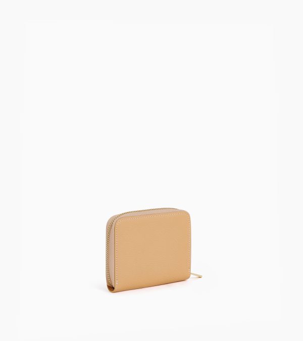 Emilie coin purse in grained leather - Image 3