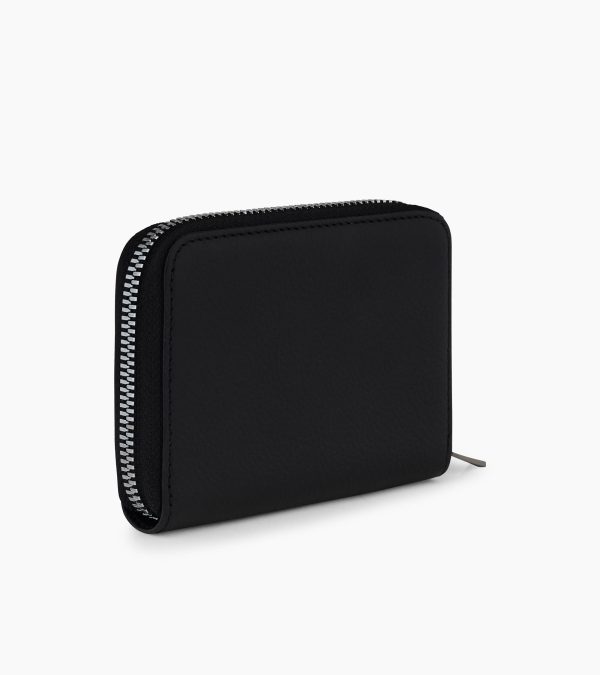 Emilie coin purse in grained leather - Image 3