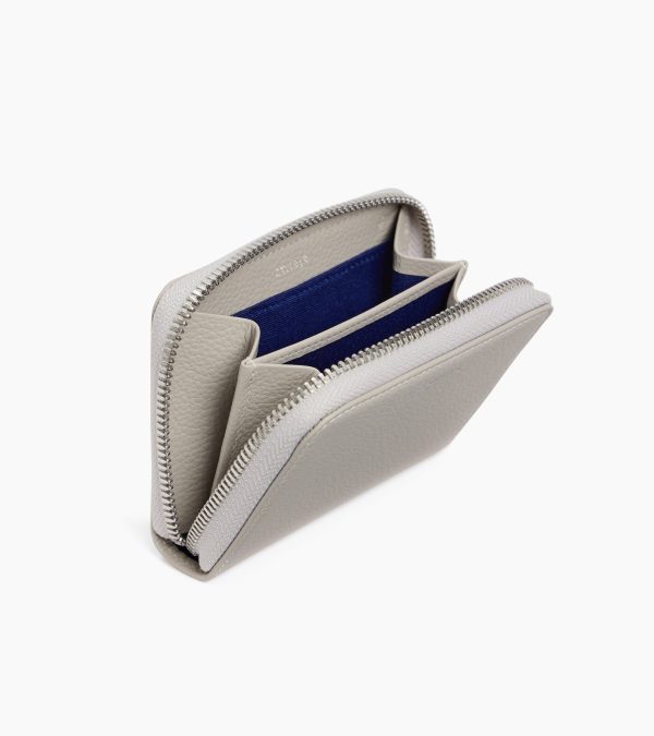 Emilie coin purse in grained leather - Image 3