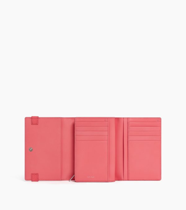 Emilie wallet in signature T leather - Image 2