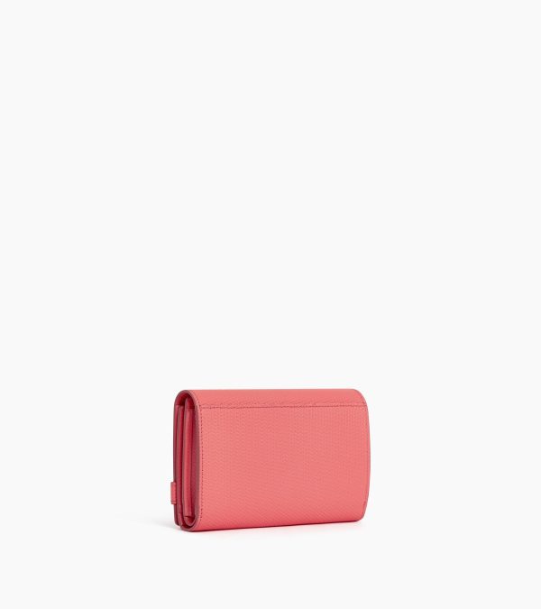 Emilie wallet in signature T leather - Image 3
