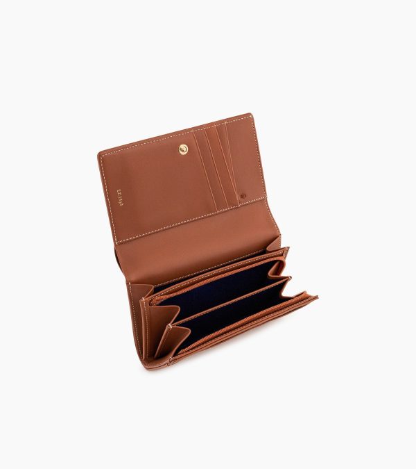 Emilie wallet in grained leather - Image 2