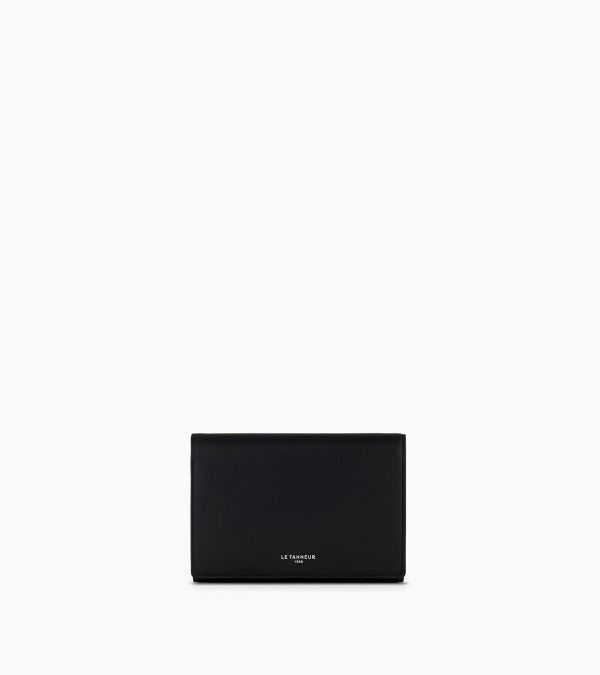 Emilie wallet in grained leather