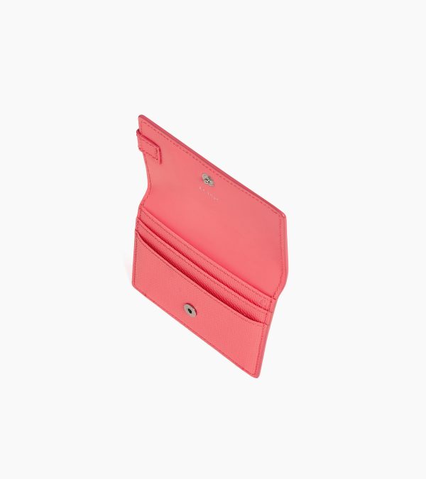 Emilie flap cardholder in signature T leather - Image 2
