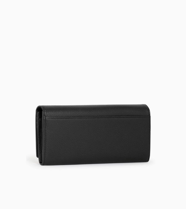 Emilie zipped travel companion in grained leather - Image 3
