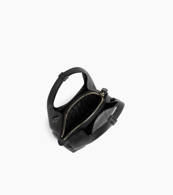 Juliette mini handbag in grained leather - Image 2