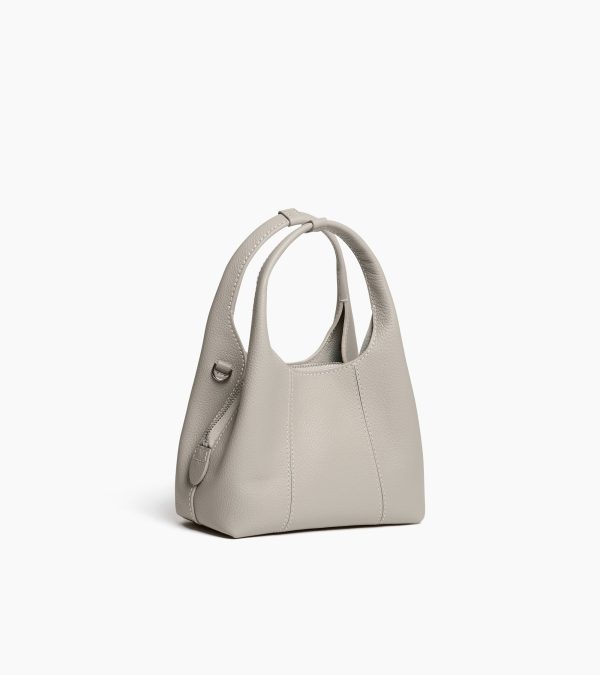 Juliette mini handbag in grained leather - Image 3