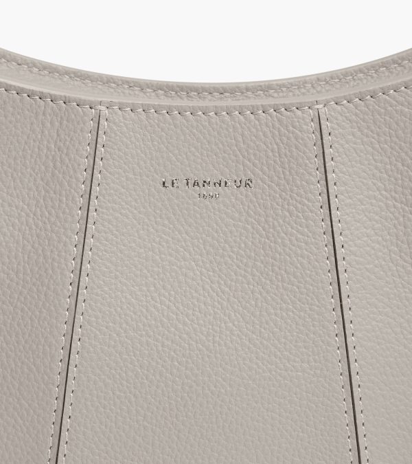 Juliette small half-moon bag in grained leather - Image 2
