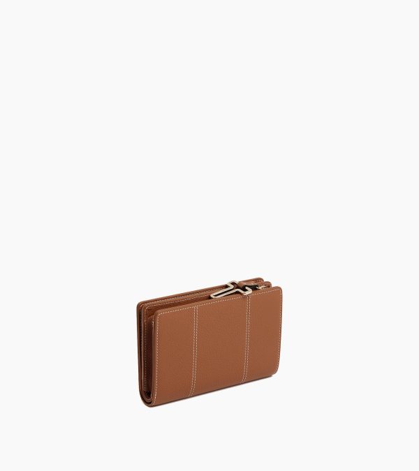 Juliette medium wallet in grained leather - Image 3