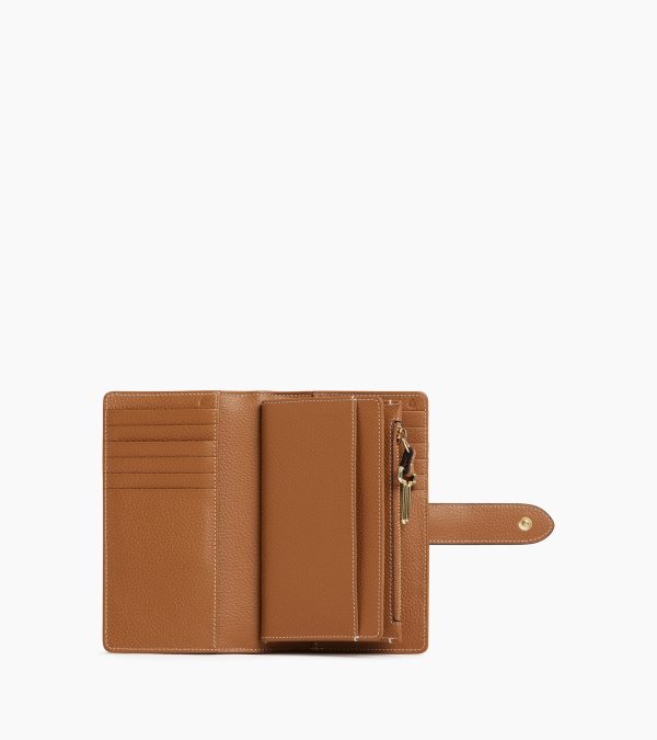 Juliette coin pocket wallet in grained leather - Image 2