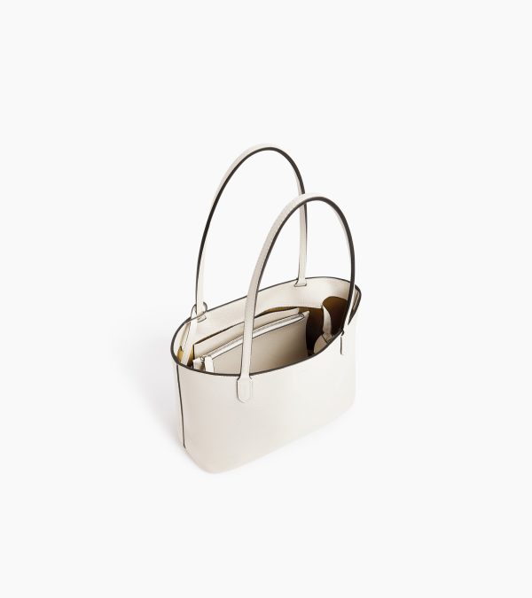 Louise small tote bag in grained leather - Image 2
