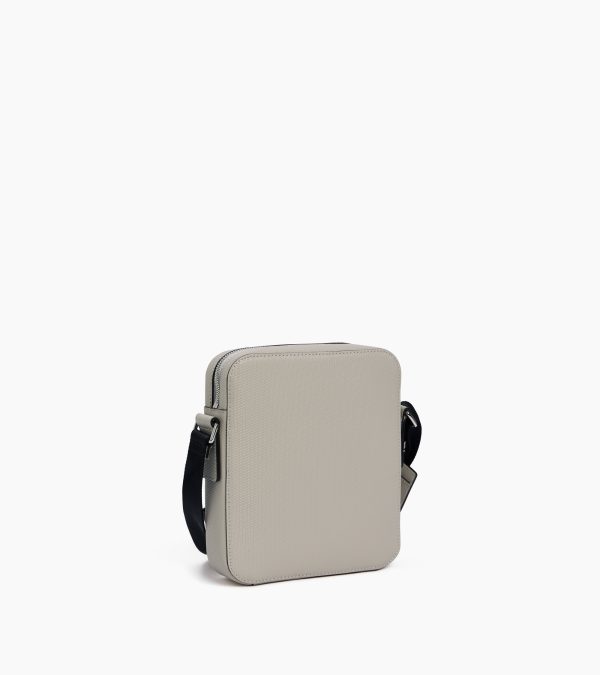 Emile small zipped satchel in signature T leather - Image 3