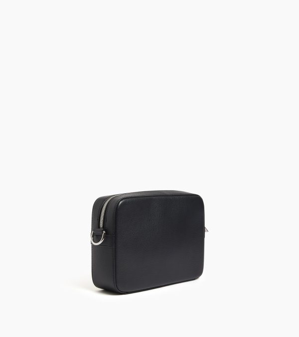 Emile camera bag in grained leather - Image 3