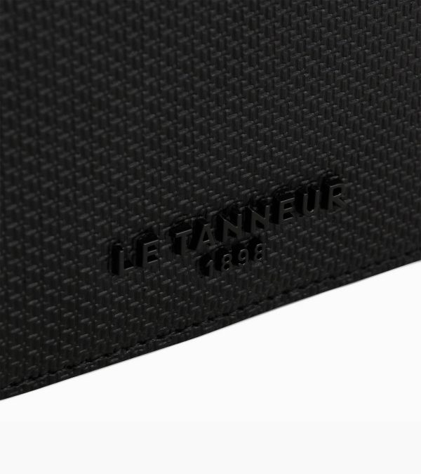 Emile two-fold wallet with flap coin pocket in signature T leather - Image 3