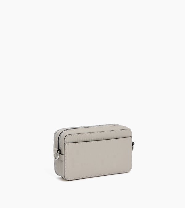 Emile small 2-compartment pouch in signature T leather - Image 3