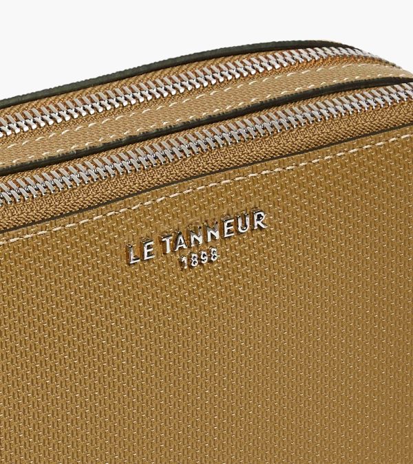 Emile small 2-compartment pouch in signature T leather - Image 2