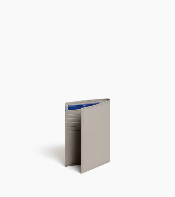Martin large wallet with zipped pocket and 2 shutters in smooth leather - Image 3