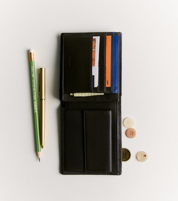 Martin 2 shutters wallet in smooth leather - Image 4