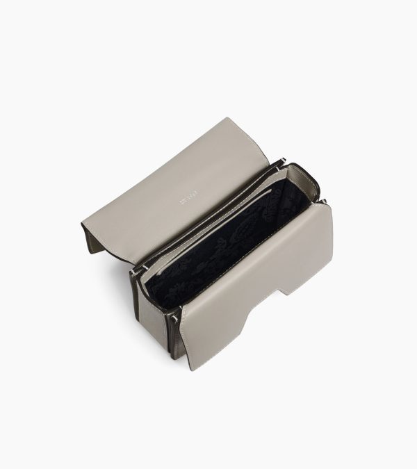 Naya mini shoulder bag in cork effect leather - Image 2