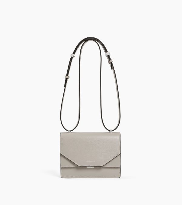 Naya mini shoulder bag in cork effect leather - Image 3