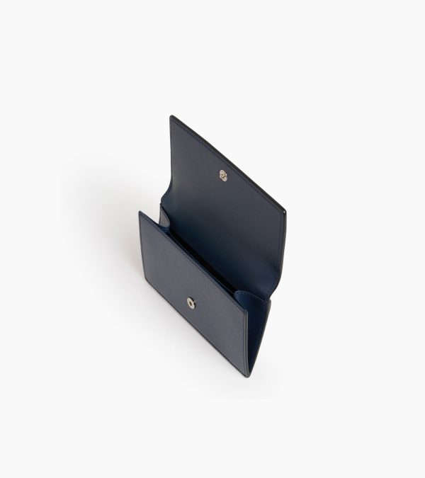 Naya flap card case in cork effect leather - Image 2