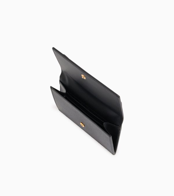 Naya flap card case in cork effect leather - Image 2