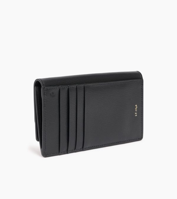 Naya flap card case in cork effect leather - Image 3