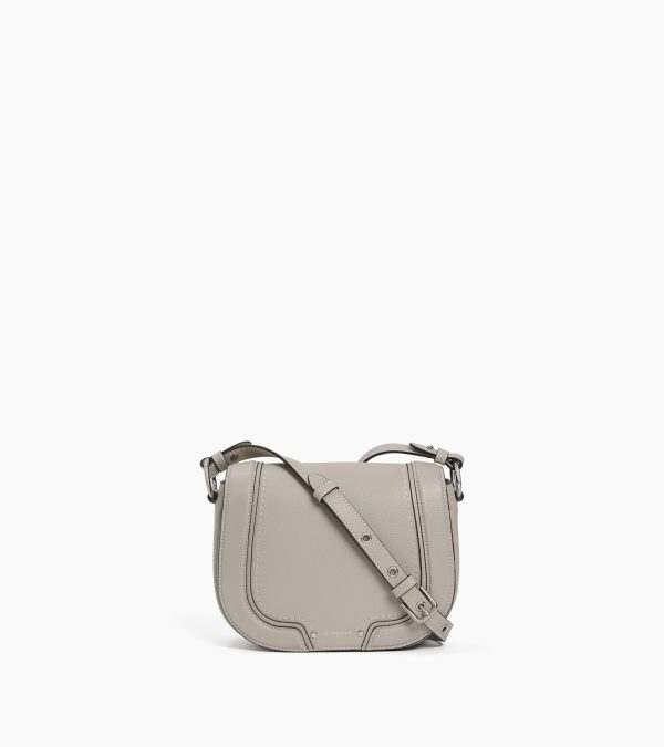 Ella medium crossbody bag in grained leather - Image 3
