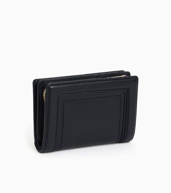 Ella medium wallet in grained leather - Image 3