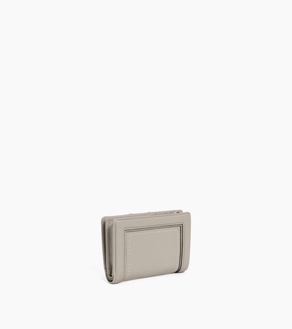 Ella medium wallet in grained leather - Image 4