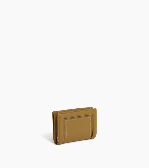 Ella medium wallet in grained leather - Image 4