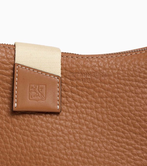 Noah belt bag in buffalo grain leather and smooth leather - Image 2