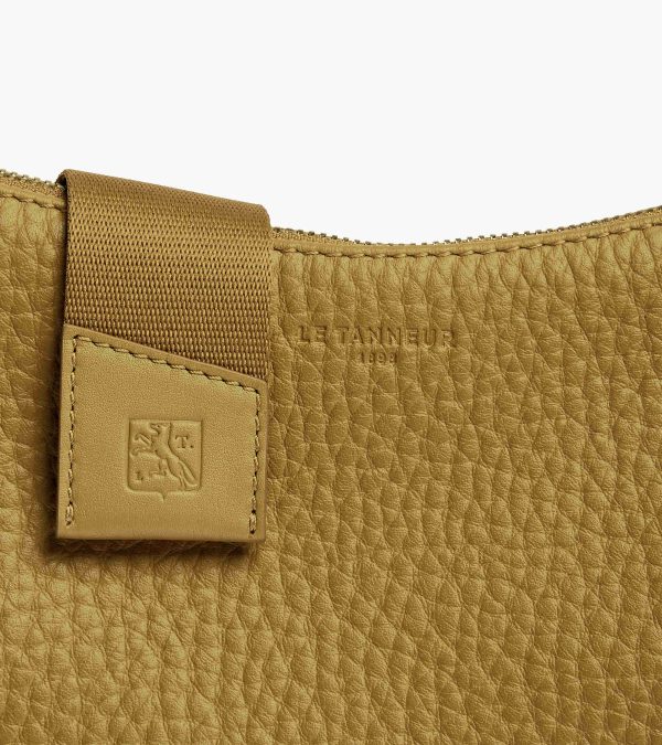 Noah belt bag in buffalo grain leather and smooth leather - Image 2