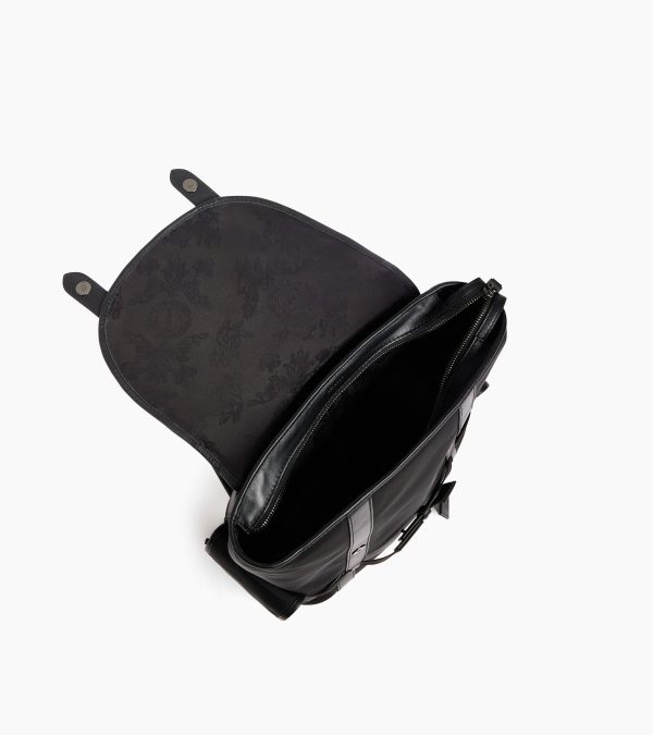 Noah flap backpack in nylon canvas - Image 3