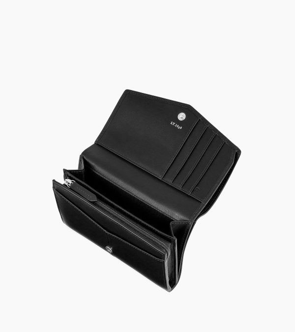 Medium Charlotte wallet in smooth leather - Image 2