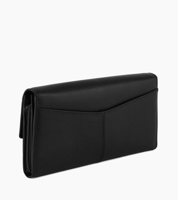 Large Charlotte wallet in smooth leather - Image 3