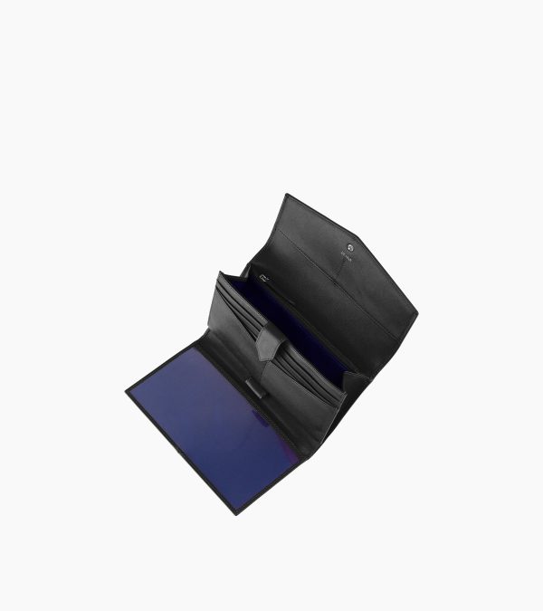 Charlotte one-fold wallet in smooth leather - Image 2