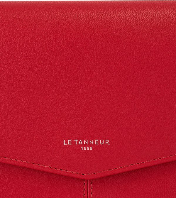 Charlotte one-fold wallet in smooth leather - Image 2