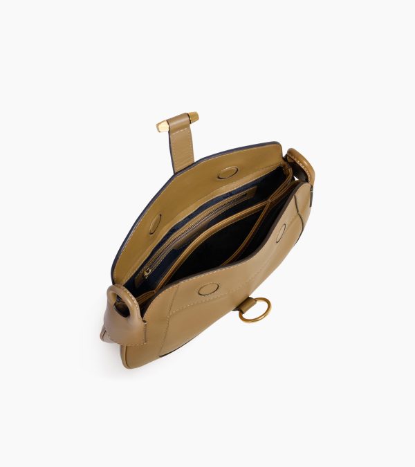 Pia small shoulder bag in smooth leather - Image 3