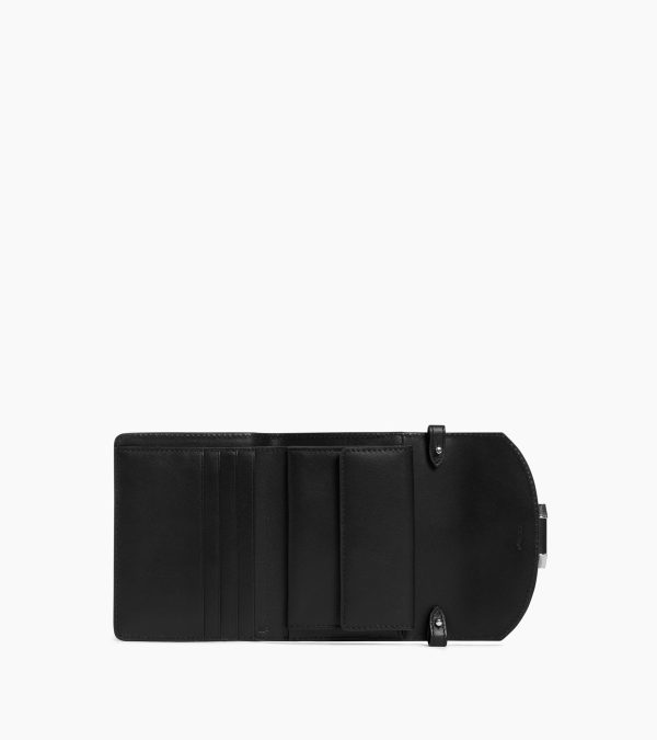 Pia card holder with detachable shoulder strap in  smooth leather - Image 2