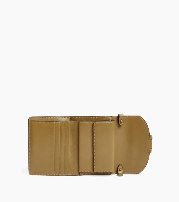Pia card holder with detachable shoulder strap in smooth leather - Image 2